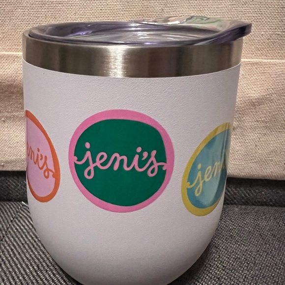 Jeni’s Ice Cream • NEW Canvas Tote Bag, tumbler, tattoos, and pin! - Picture 2 of 5
